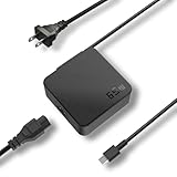 CYD 65W 汎用Type-C USB C ACアダプター usb-c電源アダプター ノートPC充電器 対応Asus Chromebook C302 C302C C302CA C101 C101P C101PA C213SA C213S C213 C523NA C523N C523などに ノートPC用ACアダプター 2.5m 各種USB-C機器対応