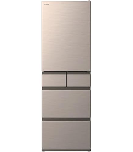 Amazon.co.jp: 冷蔵庫 日立 右開き 片開き 401L 5ドア 幅60cm まんなか