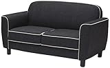 大川家具 ハーティーカンパニー ソファ ケーキ 2人掛け ブラック(ok)