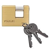 Stanley Padlock Solid Brass 50 mm [S742-025]