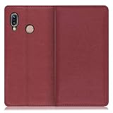LOOF ROYALE ZenFone Max (M1) / ZB555KL 用 ケース 手帳型 カバー 本革 厳選牛革 ベルト無し カード収納 カードポケット スタンド機能 手帳型ケース スマホケース 高級 シンプル (ブラック)