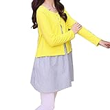(マーシェル) Marshel マタニティ チュニック カジュアル マタニティー服 お腹周りカバー 重ね着風 イエロー M