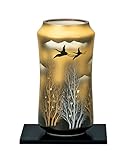 マルサン宮本 九谷焼 花器 8号花瓶 金雲木立 AP3-1024