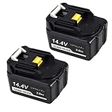 DodopR 2個セットマキタ14.4vバッテリーマキタバッテリーBL1430 3.0Ah 14.4vバッテリー 高品質なセル搭載 一年間品質保証付き マキタbl1430 1440 bl1450 bl