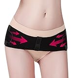 産後用骨盤ベルト キュッとベルト 着用感 標準タイプ フリーサイズ 1枚入（HDGGE DAC-850黑）