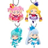 【4種アソートセット】 わんだふるぷりきゅあ！マスコット 4種4個 （1．キュアワンダフル 2．キュアフレンディ 3．キュアニャミー 4．キュアリリアン）