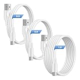 Vedfoad usb A to C ケーブル 2.4A急速充電【3本セット＆1.8m+0.9m+0.9m】USB Type C ケーブル iPhone16 充電コード 断線防止 TPE素材 データ転送 iPhone16、15シリーズ/Galaxy s25、s24/Googleその他Type-C機器対応（ホワイト）