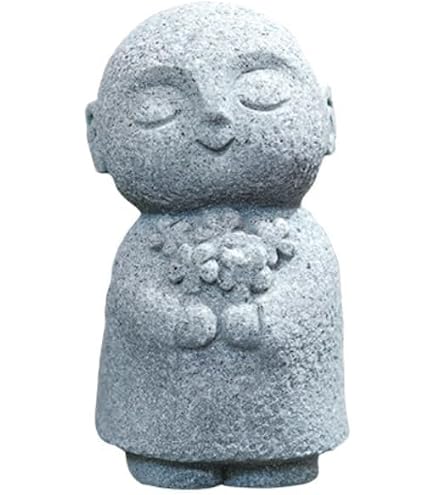 Amazon.co.jp: お地蔵様 ミニ かわいい 笑顔 地蔵菩薩 おじぞうさん