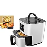 新しい空気フライヤー、1500W家庭用インテリジェント無しフライヤー、3.5L大容量電気フライヤー、白