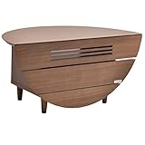 タンスのゲン テレビ台 幅88 完成品 木製 ウォールナット オーク 無垢材 天然木 コーナータイプ 大型 32型 42型 北欧 24500005 BR