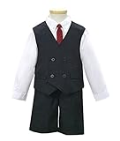 5216 赤ネクタイ Rocky MOUSE 入園式 子供服 男の子 フォーマル ベビー スーツ 男の子スーツ 卒園式 結婚式 七五三 [リトルプリンセス] Little Princess 95cm