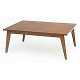 こたつテーブル(ローテーブル/センターテーブル) テリア 本体 【長方形】 幅90×奥行60cm 木製 木目調 ファン付きヒーター 生活用品 インテリア 雑貨 インテリア 家具 こたつ こたつ本体 top1-ds-1806915-ak [簡