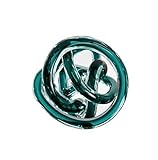 High Quality 901747B Orbit Glass Decor Ball Large - Teal