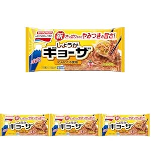 味の素 冷凍 しょうがギョーザ 12個入り（4パックセット）油・水なしで簡単調理