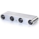 Fuloon 8W LED  ウォールライト おしゃれ玄関ライト ベッドサイドライト 壁掛照明/壁掛け照明/壁付け照明/ウォールランプ/スポットライト　現代洋風 (ホワイト（White）)