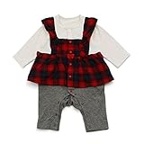 baby ampersand 女児おでかけカバーオール　レッド　70cm