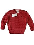 ラルフローレンの子供服　POLO　RALPHLAUREN 　ベビー　男の子　ケーブルニット　セーター　９０ｃｍ [並行輸入品]