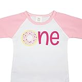 Olive Loves Apple SHIRT ベビー・ガールズ カラー: ピンク