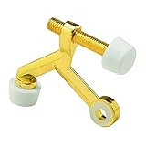 prime-line製品mp9045 – 50ヒンジピンドア停止、1 – 1 / 4 in。ボルト、Diecast構造、真鍮メッキ、30度、調節可能、50のパック