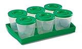 Fresh N Freeze 4 Ounce Reusable Baby Food Containers 6-Pack by One Step Ahead [並行輸入品]
