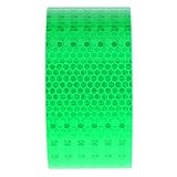 k-outdoor 車用反射テープ 車DIY 警告光反射 リフレクター 5m*5cm 事故防止 夜間に目立つ 耐摩耗性 サイクリング オートバイバイク/自転車用 (グリーン)