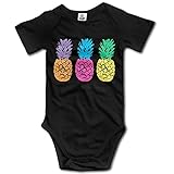 Triple Pineapple 女の子の赤ちゃんショートスリーブオニーショーツ下着新生児の下着