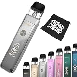 【PRO 2】VAPORESSO XROS PRO 2｜ベポレッソ クロス プロ 2｜シリーズ最大2000mAh｜航空宇宙グレード合金65gの超軽量｜FlavorKitchenミニポーチ付属｜VAPE ベイプ 電子タバコ スターターキット (Glittering Silver)