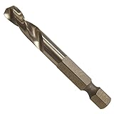 Milescraft 2324 1/4-Inch Standard Point Stubby Bit for Metal/General Purpose Drilling [並行輸入品]