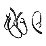 A-CRAFT 4個セット Bluetoooth イヤホン用 イヤーフック 2組セット 左右兼用 (黒7mm)