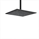 HiendureTM 16 Inch Rainfall Square Stainless Steel Shower Head ,Oil Rubbed Bronze [並行輸入品]