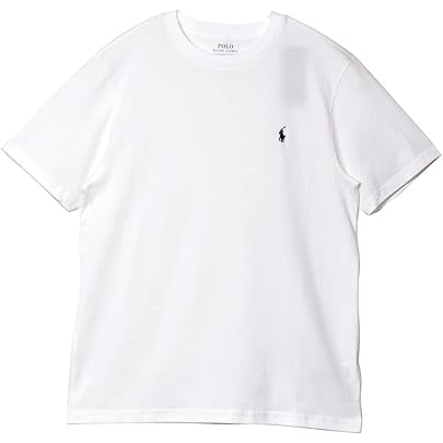 Amazon | [ポロ ラルフローレン] 半袖Tシャツ ワンポイント クルー