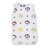 Jaswon ベビースリーパー コットン 新生児 キッズ 無添加6重ガーゼ スナップボタン開閉 赤ちゃんから5歳まで オールシーズン着用 全4色