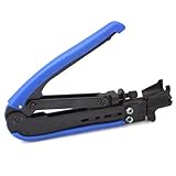 Simplyシルバー – rg59 rg6 rg11同軸ケーブルCrimper圧縮ツール用FコネクタCATV TV