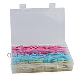 URBEST 180Pcs Heat Shrink Butt Connectors Insulated Electrical Wire Waterproof Mixed Colors Terminal
