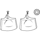 ProPlus 133029 ProPlusタブとシャワーハンドルfor Crane Repcal – 133029