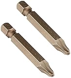 Vermont American 15054 P2R2 Type Phillips Size Number 2 with 2-Inch Length Extra Hard Screwdriver Bi