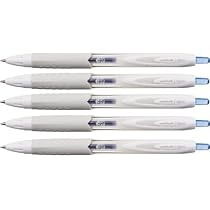 Uni-ball Signo 307 Gel-Tintenroller – Ultra Micro 0,38 Mm, Schwarz | 5er Set Mit Notizzetteln