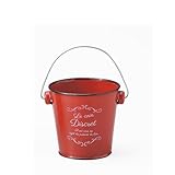 GREENHOUSE ホーローフレンチポット ラウンド 3380-RD レッド