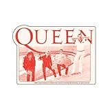 スモール・プラネット(Small Planet) QUEEN キャラクターステッカー レッド