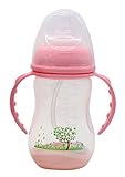 Nice Days（ナイス　ディズ）　哺乳びん 抗菌　PP　240ml (ピンク)