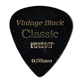 PICKBOY[ピックボーイ] ピック ビンテージ クラシックピック ブラック ティアドロップ GP-07 販売単位：1枚 (1.00mm)