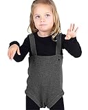 キッズ赤ちゃん幼児用ガールズニットセーター肩ストラップロンパースコットンジャンプスーツ服装