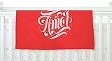 KESS InHouse Roberlan Amor Red White Fleece Baby Blanket 40 x 30 [並行輸入品]
