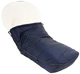 Kaiser Stroller Sheepskin Foot Muff for Bugaboo Bee 2010 White Sheepskin (Marine) by Kaiser