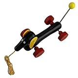 Kids Push Pull Toys Early Childhood Educational Wooden Tractors Toy Walking Walker For Toddler by CO