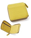 [ブランポム] バイカラー 二つ折り財布 ミニ財布 レディース 本革 レザー おしゃれ bp-1088 イエロー