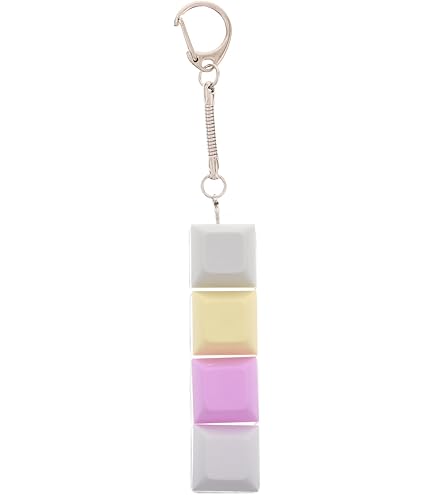 Amazon.co.jp: クラックス キーボード キーホルダー/クリア シカク