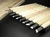 梅心子圀光 彫刻刀 10本組 桐箱入  BSC-10