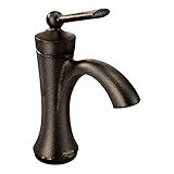 Moen 4500ORB Wynford One-Handle High Arc Bathroom Faucet, Oil Rubbed Bronze [並行輸入品]