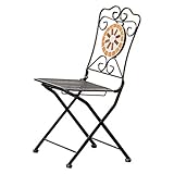 モザイクチェアー（ハートフル）【Geminiβ-ジェミニβ-】（ガーデニング　モザイクチェア）